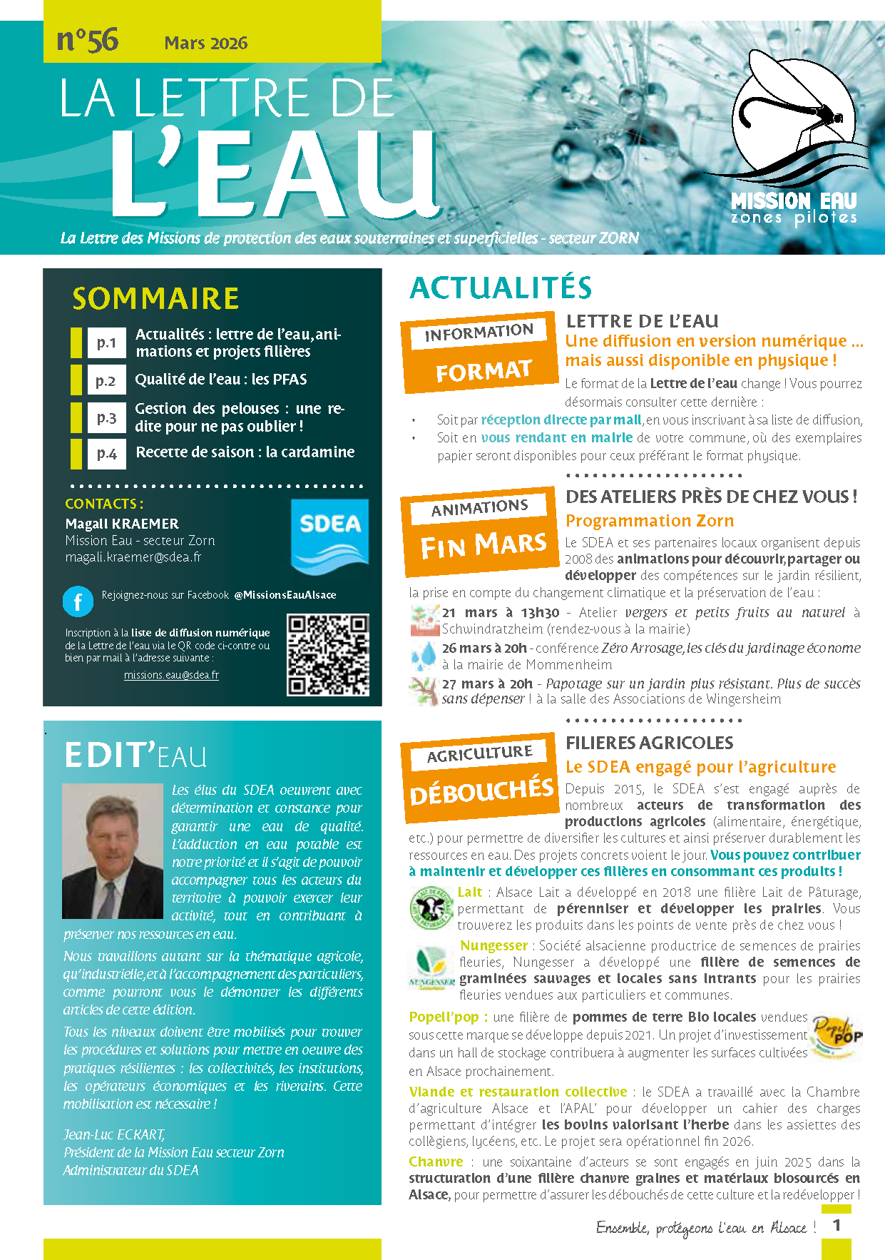 Lettre eau Zorn 56