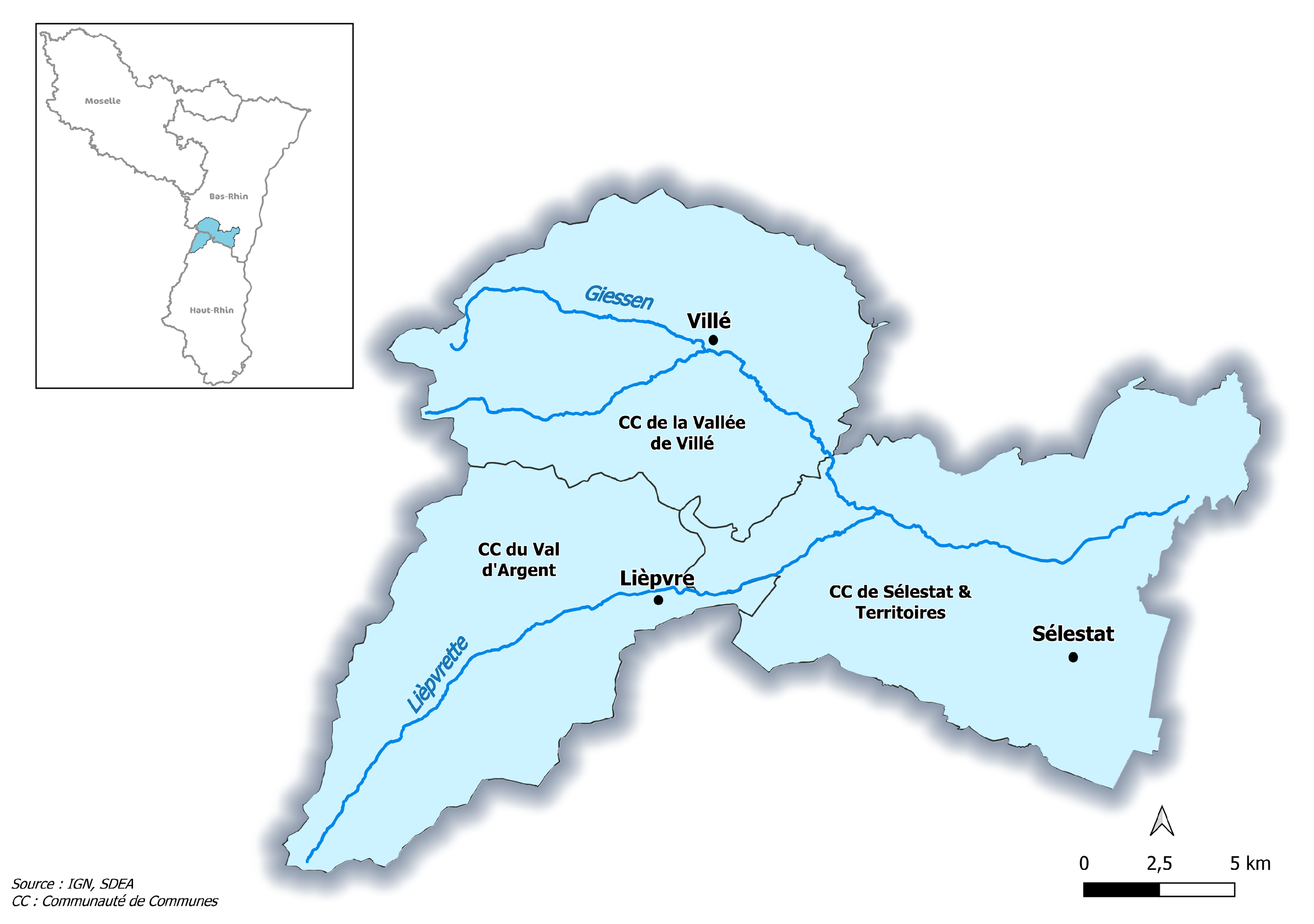 Carte PAPI Giessen Lièpvrette