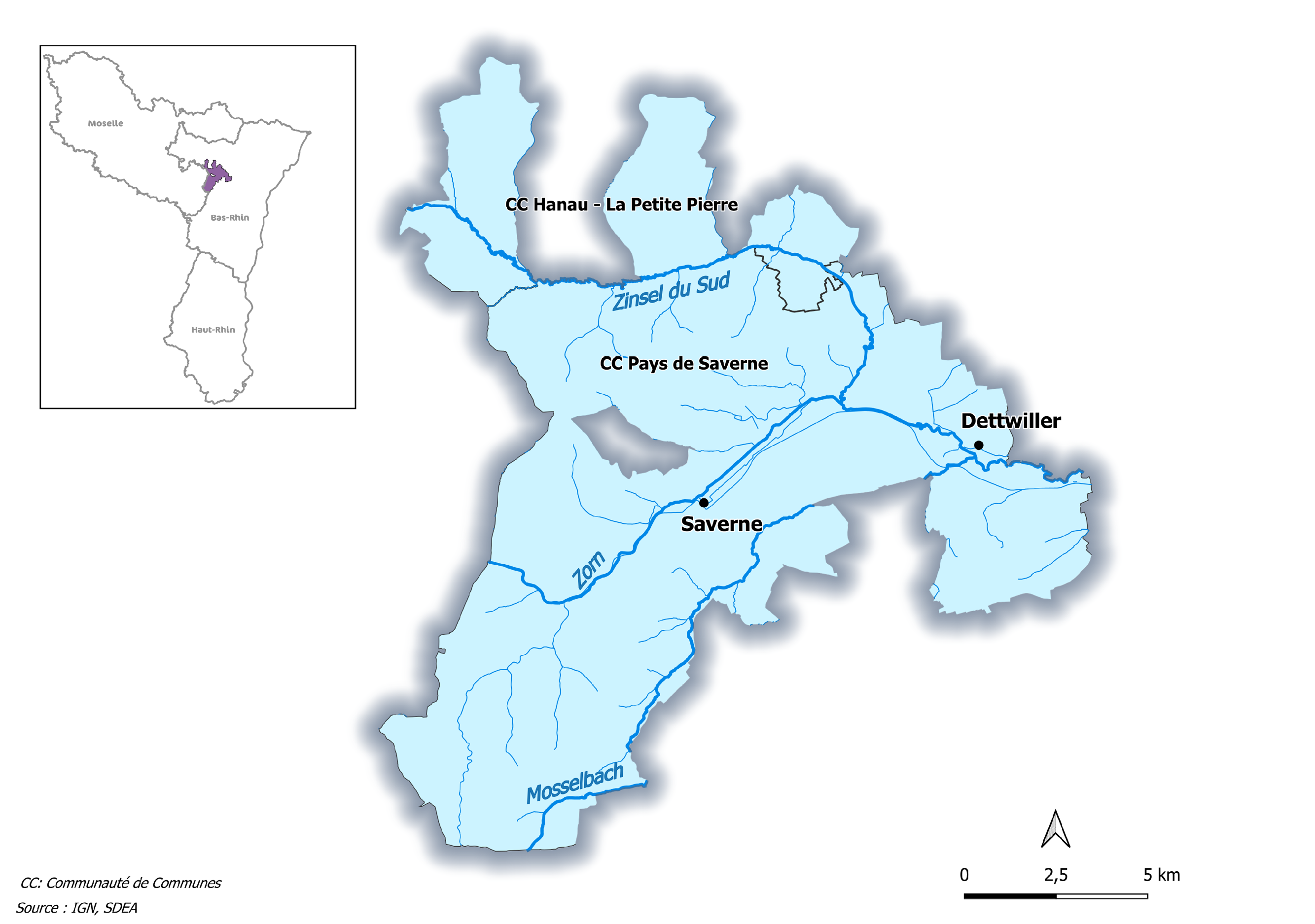 Carte PAPI Haute Zorn