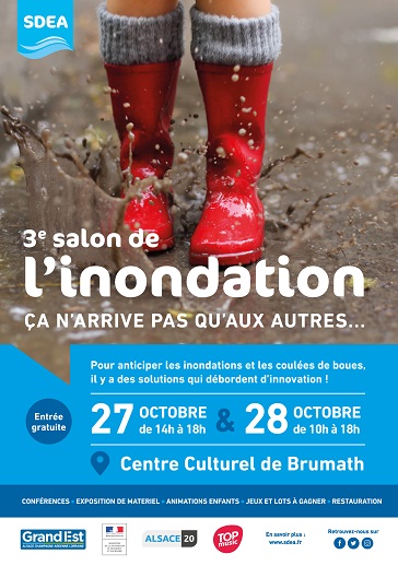 affiche salon inondation brumath 2018